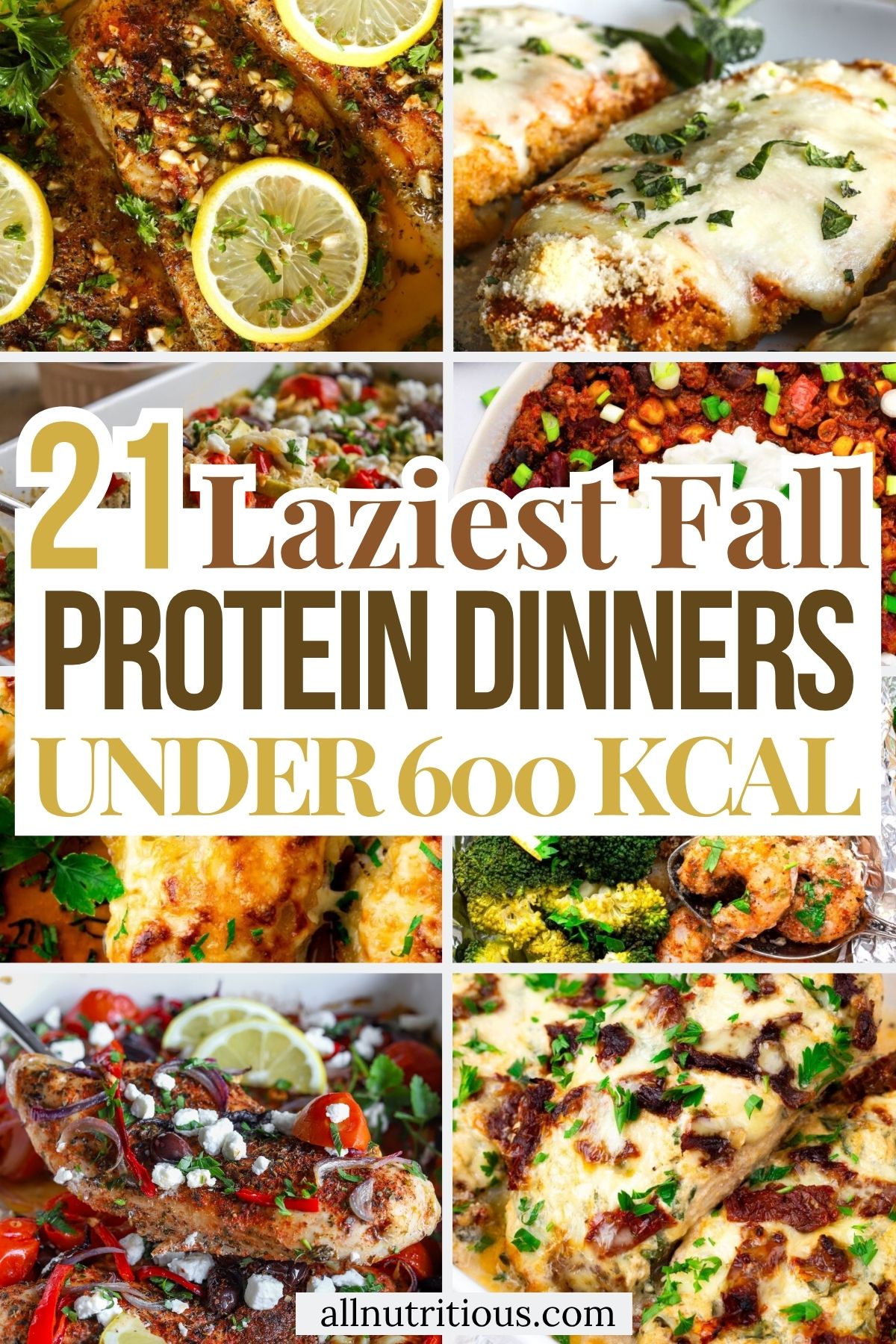 21 Lazy Fall High Protein Dinners Under 600 kcal