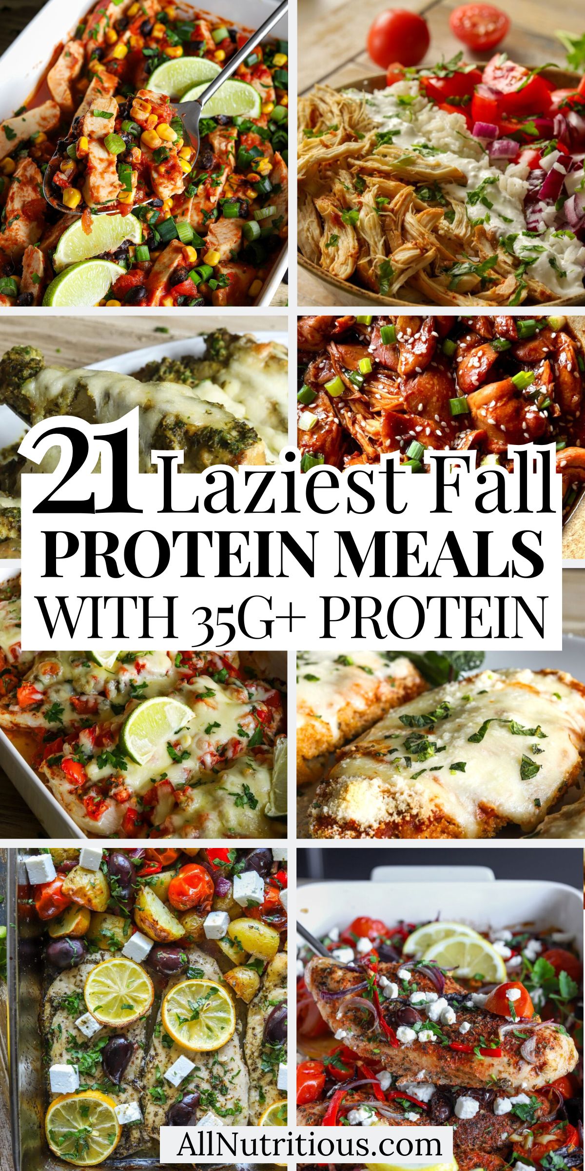21 Lazy Fall High Protein Meals With 35G+ Protein