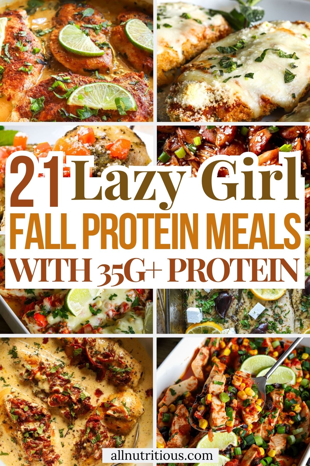 21 Lazy Fall High Protein Meals With 35G+ Protein