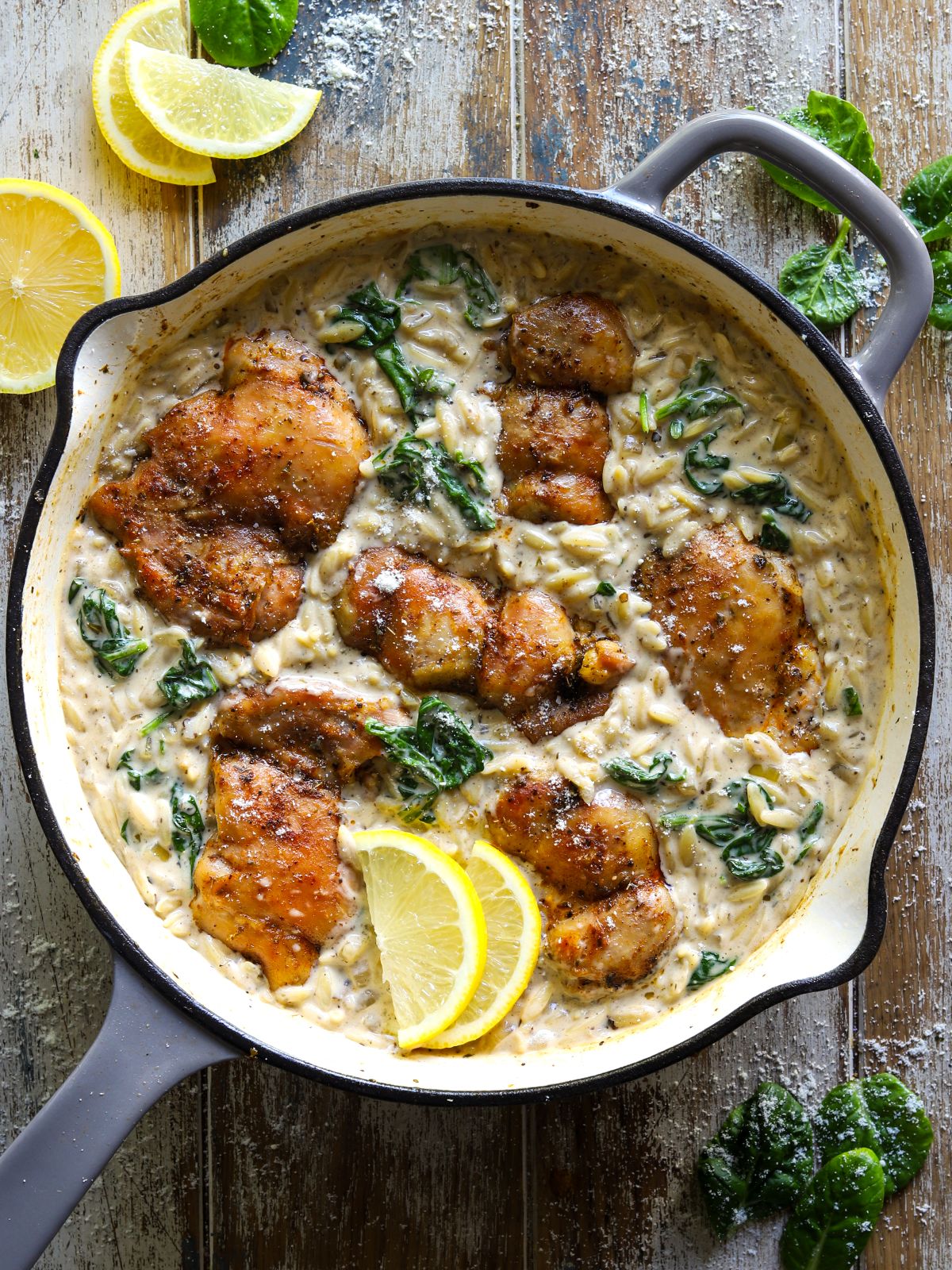 Yummy Lemon Chicken Orzo