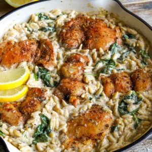 Lemon Chicken Orzo