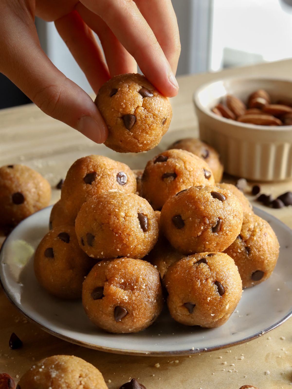 Pumpkin Protein Balls with Almond Flour