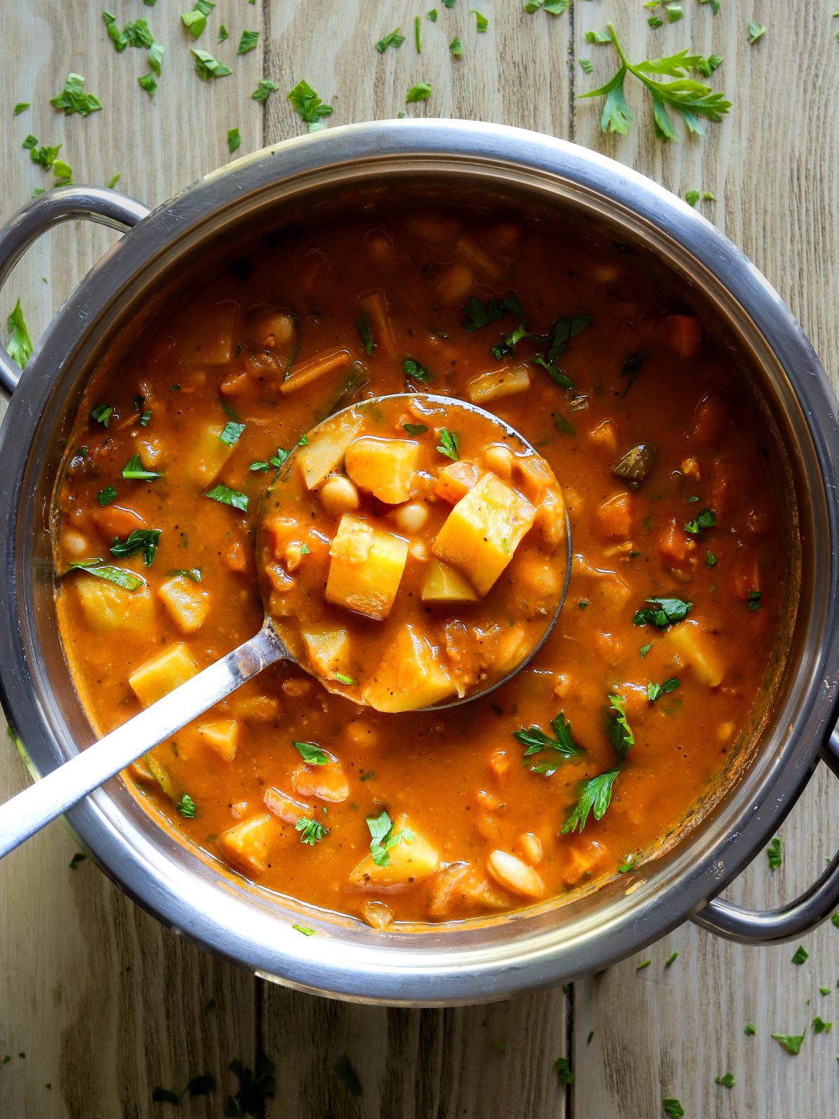 Healthy Bean and Potato Soup