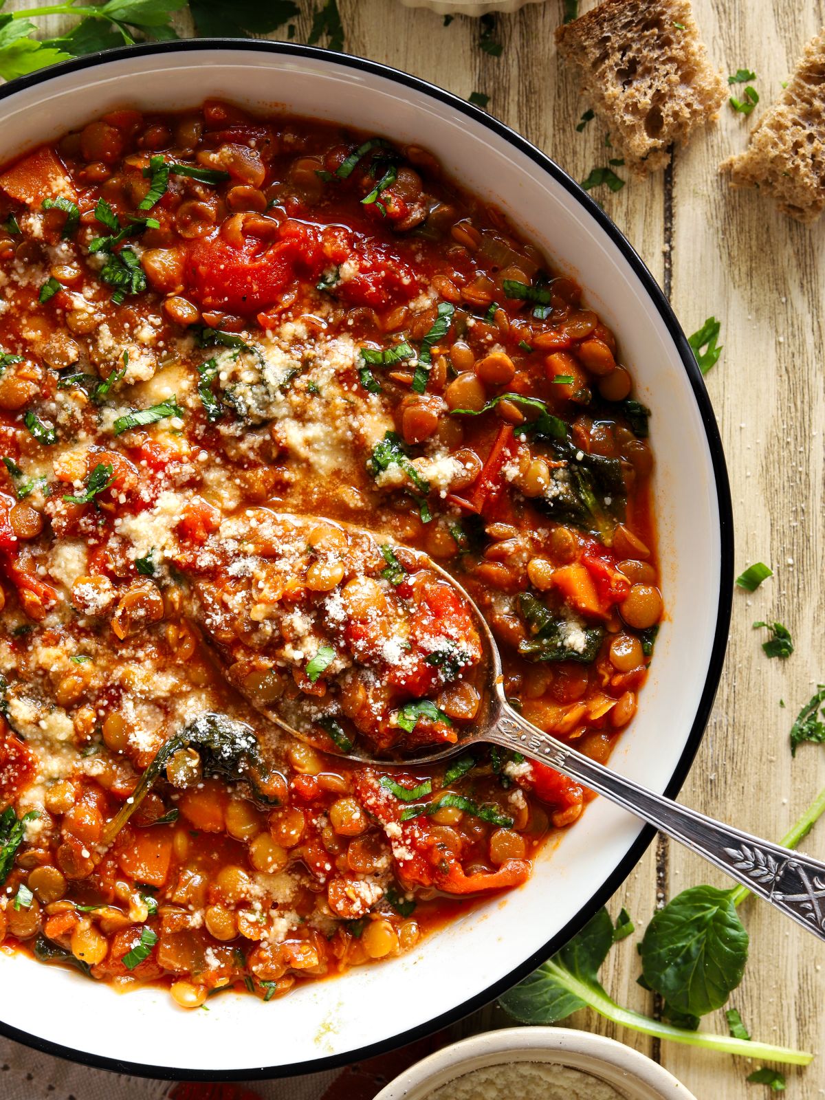 Healthy Italian Lentil Soup