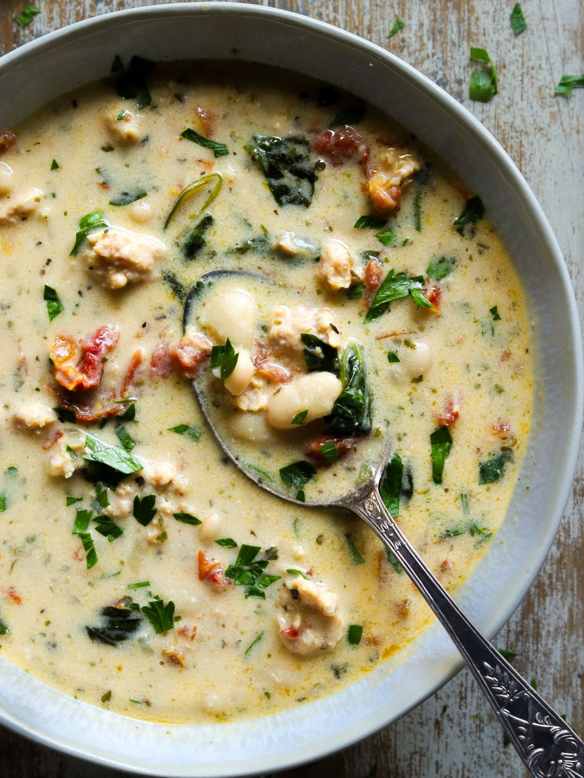 Yummy Tuscan Bean Soup