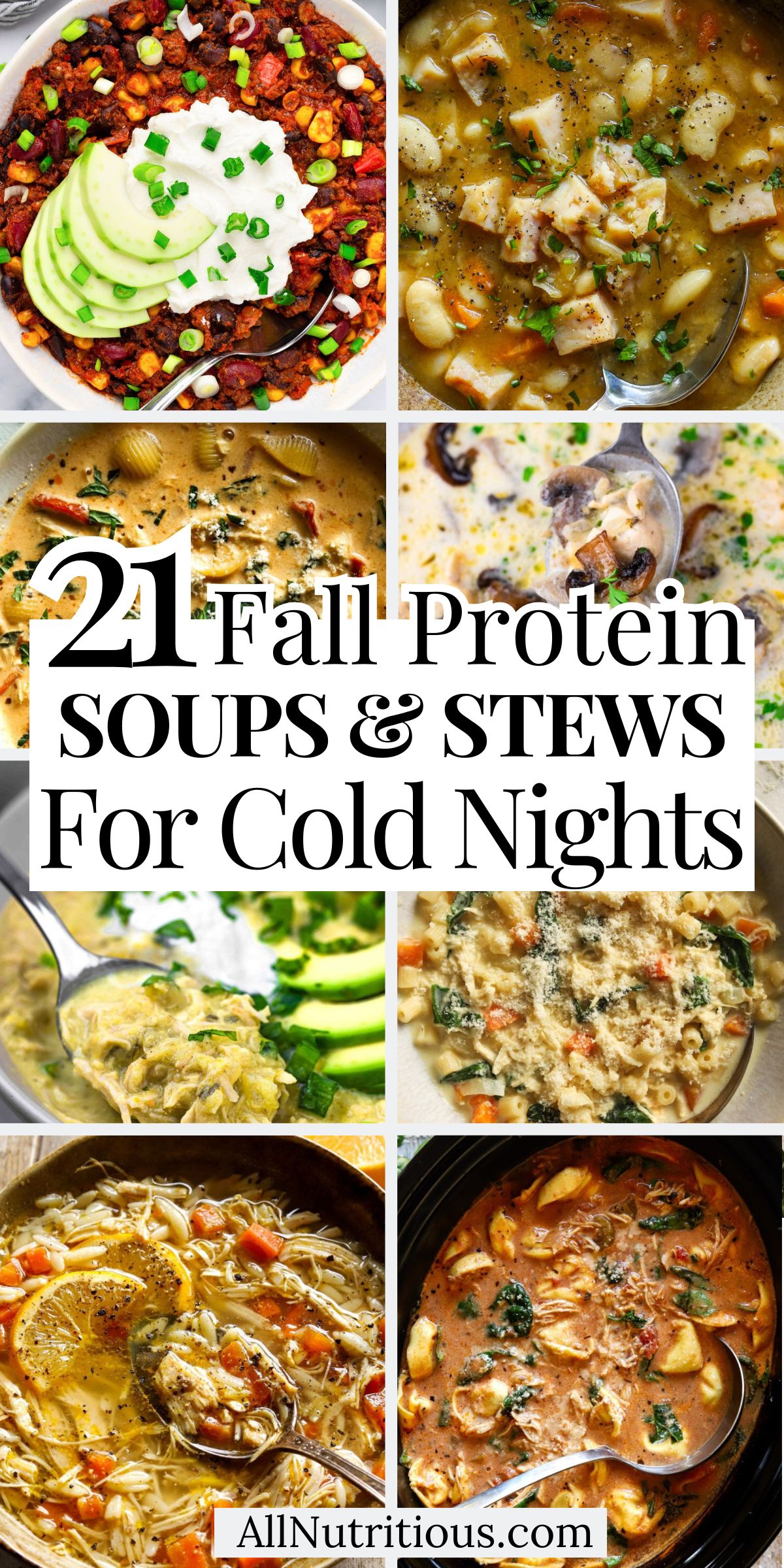 21 Fall High Protein Soups & Stews for Cold Nights