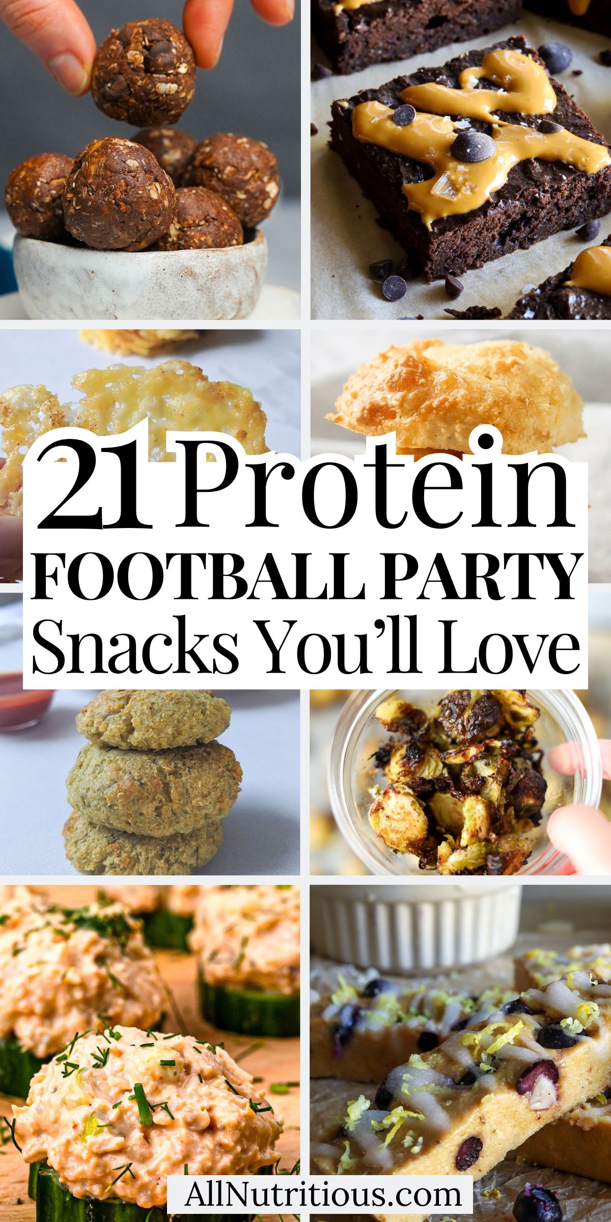 21 High Protein Football Party Snacks