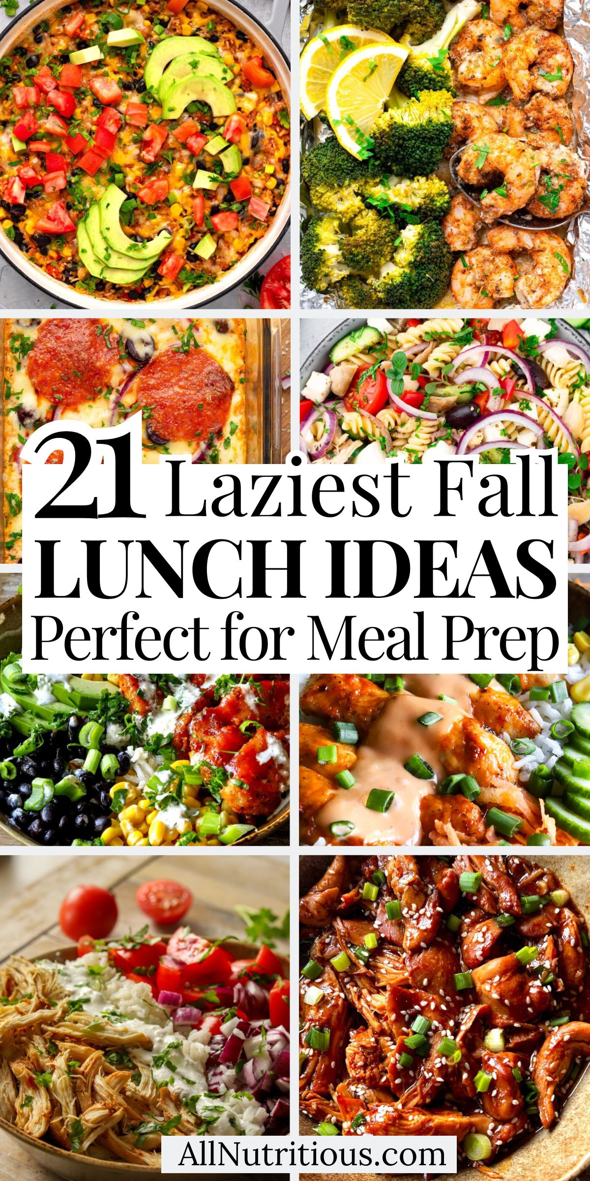 21 Lazy Fall Lunch Ideas Perfect for Meal Prep