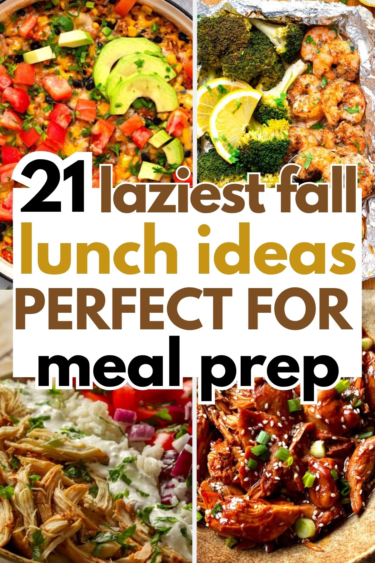 21 Lazy Fall Lunch Ideas Perfect for Meal Prep