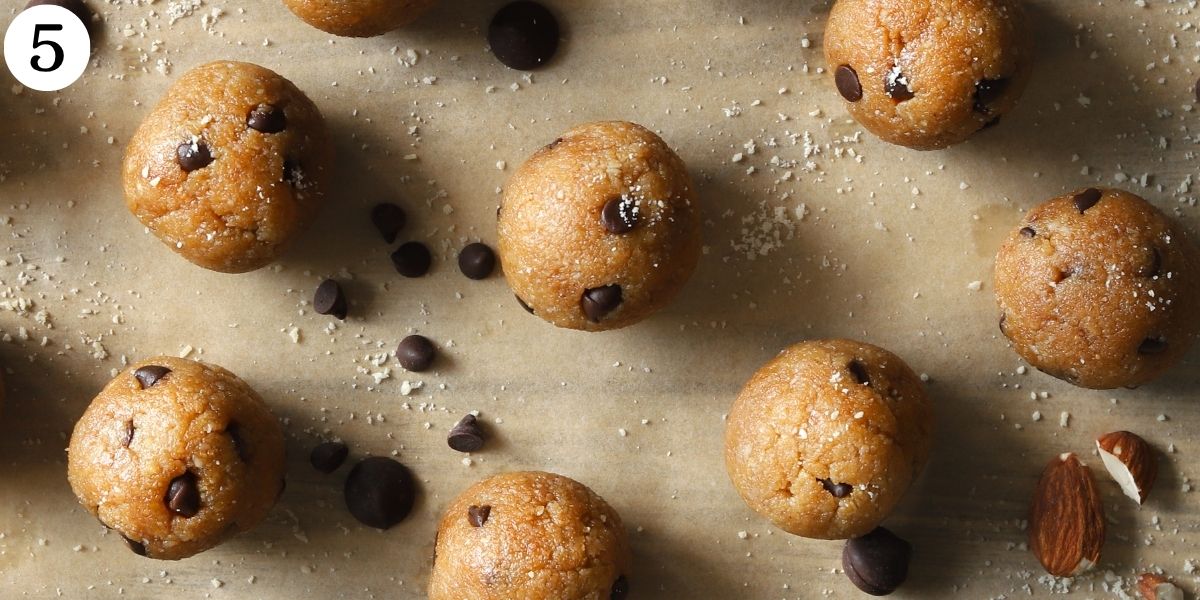 Easy Pumpkin Protein Balls with Almond Flour Step 5