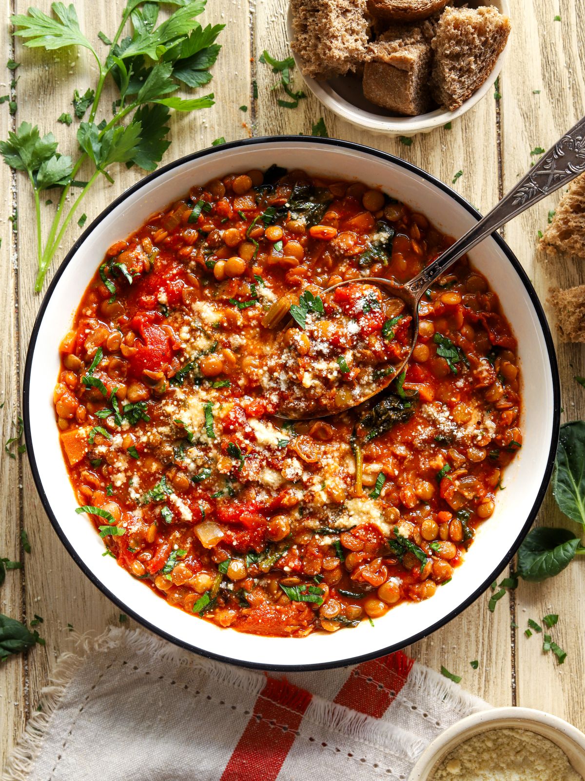 Easy Italian Lentil Soup