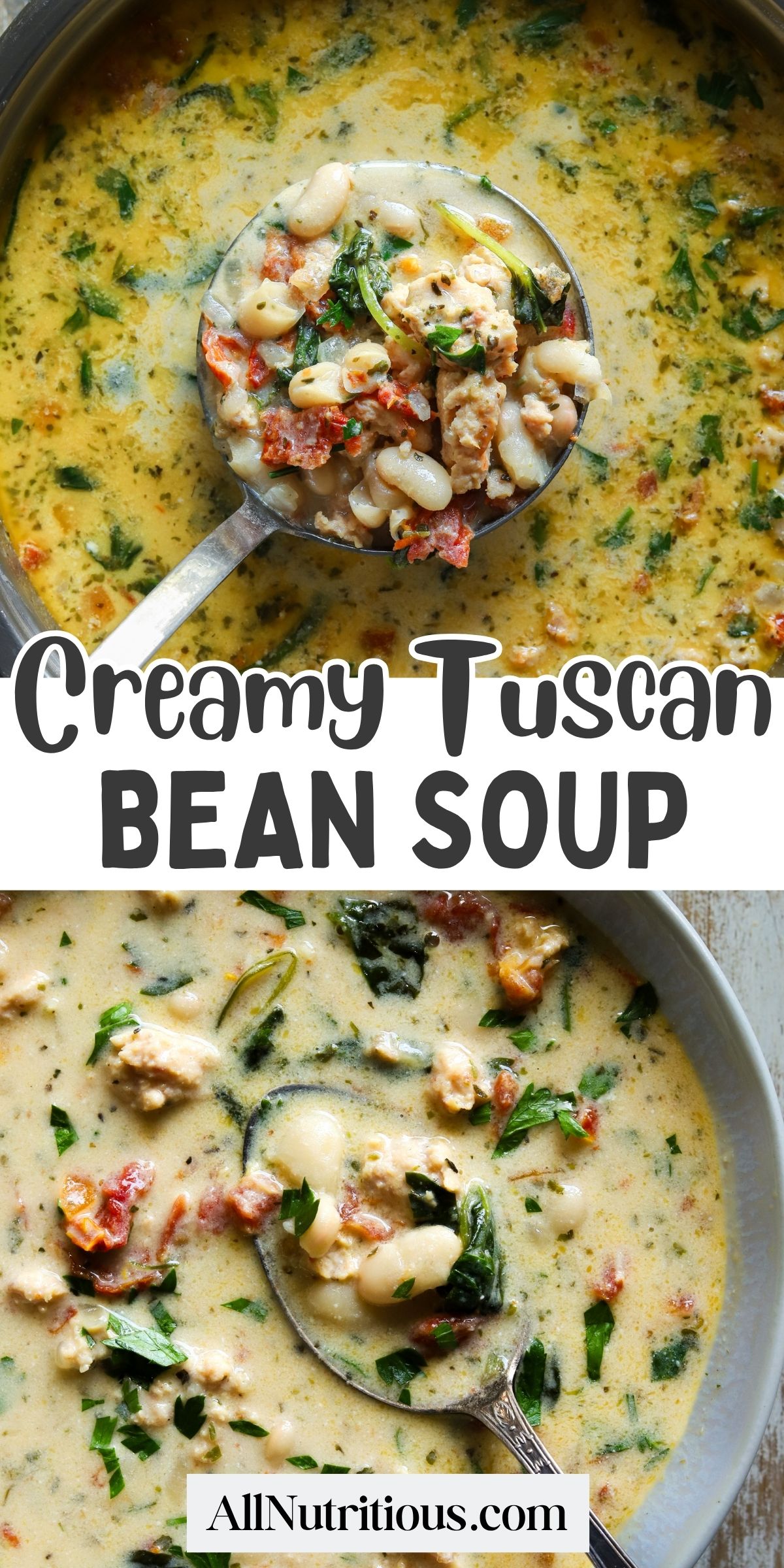 Creamy Tuscan Bean Soup