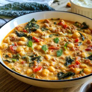 Creamy Tuscan Chickpea Soup