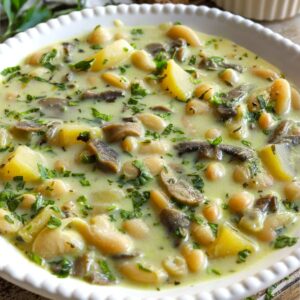 White Bean Mushroom Stew