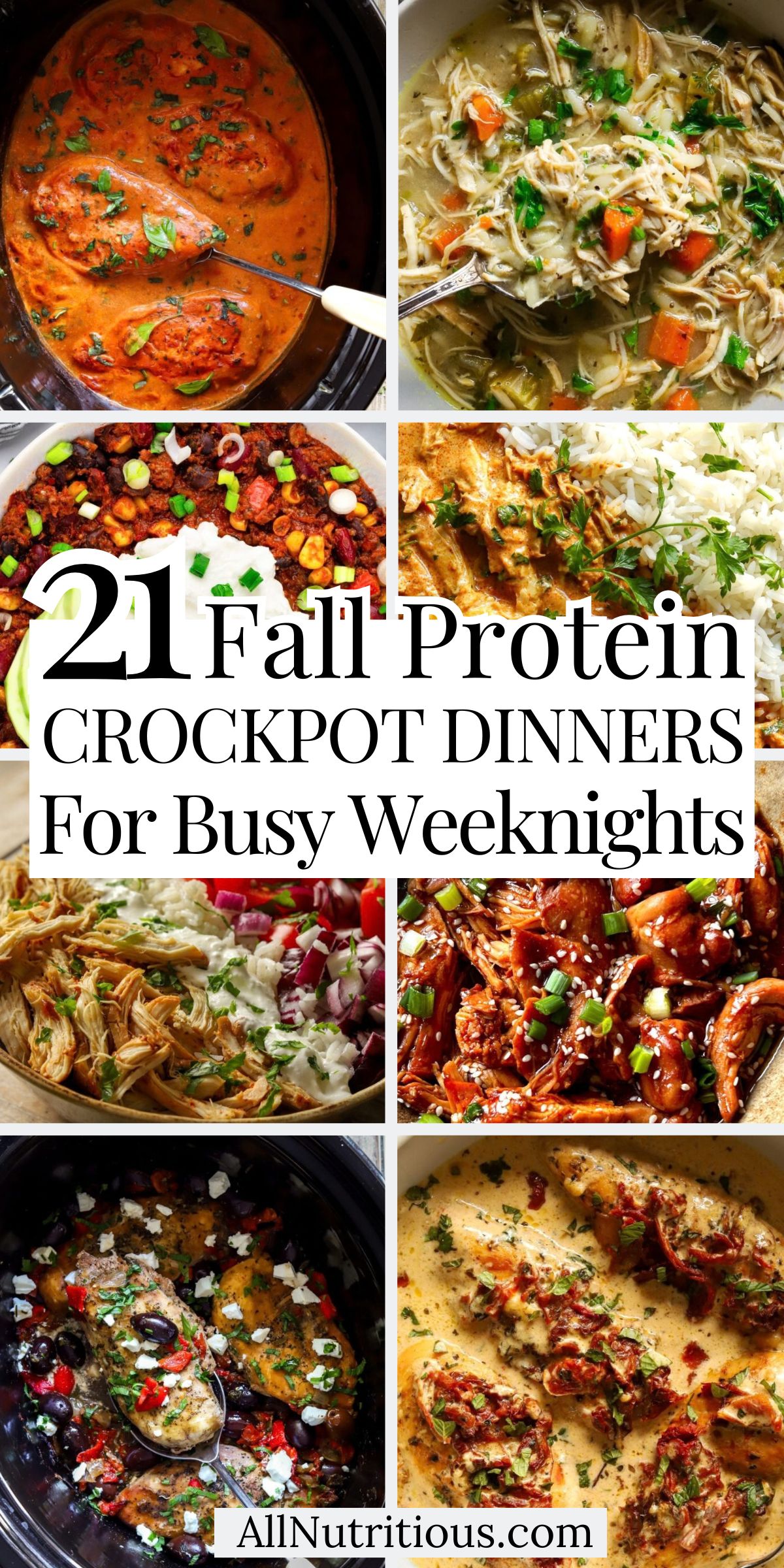 21 High Protein Crockpot Dinners for Busy Fall Weeknights