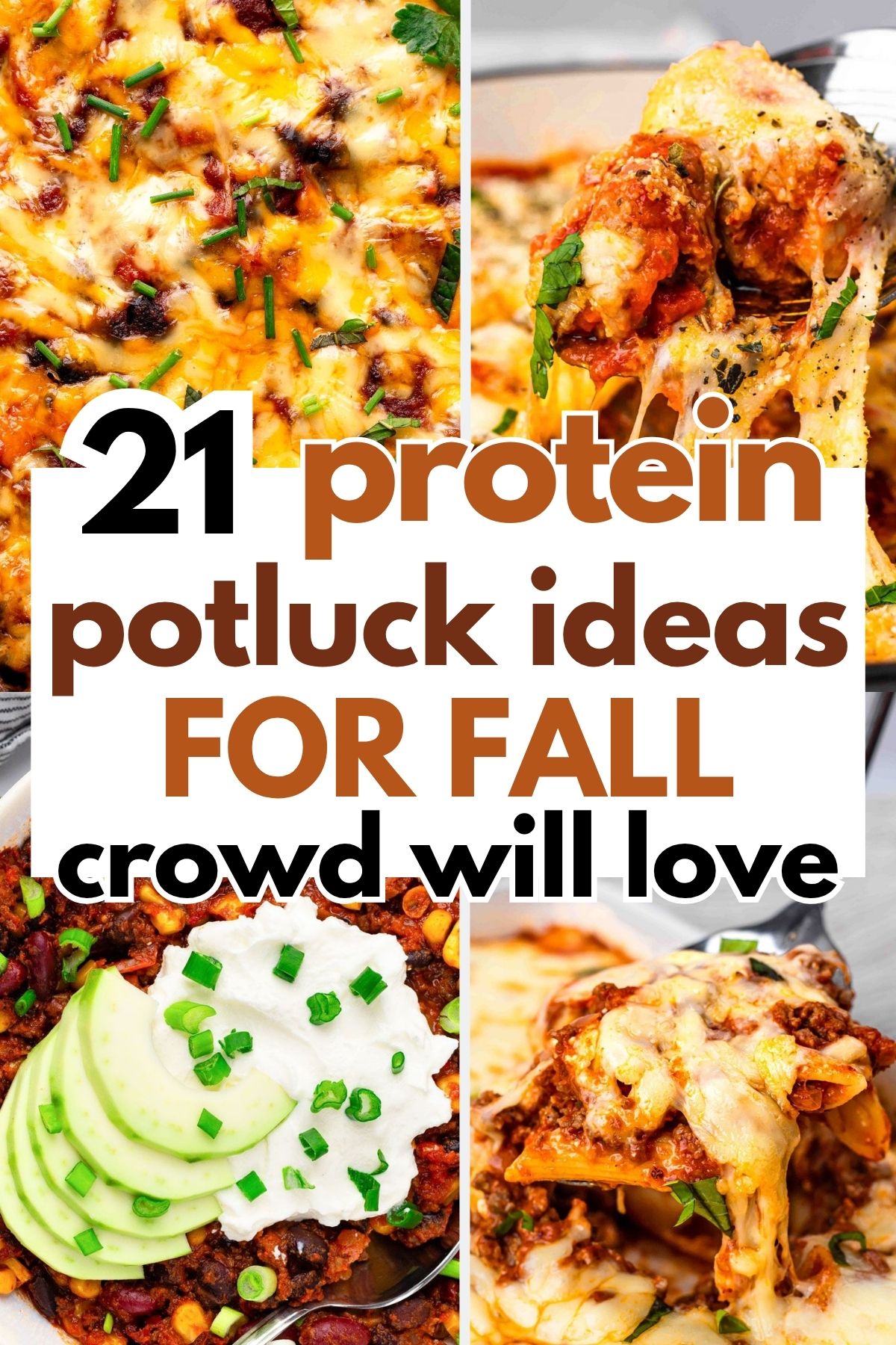 21 High Protein Fall Potluck Ideas