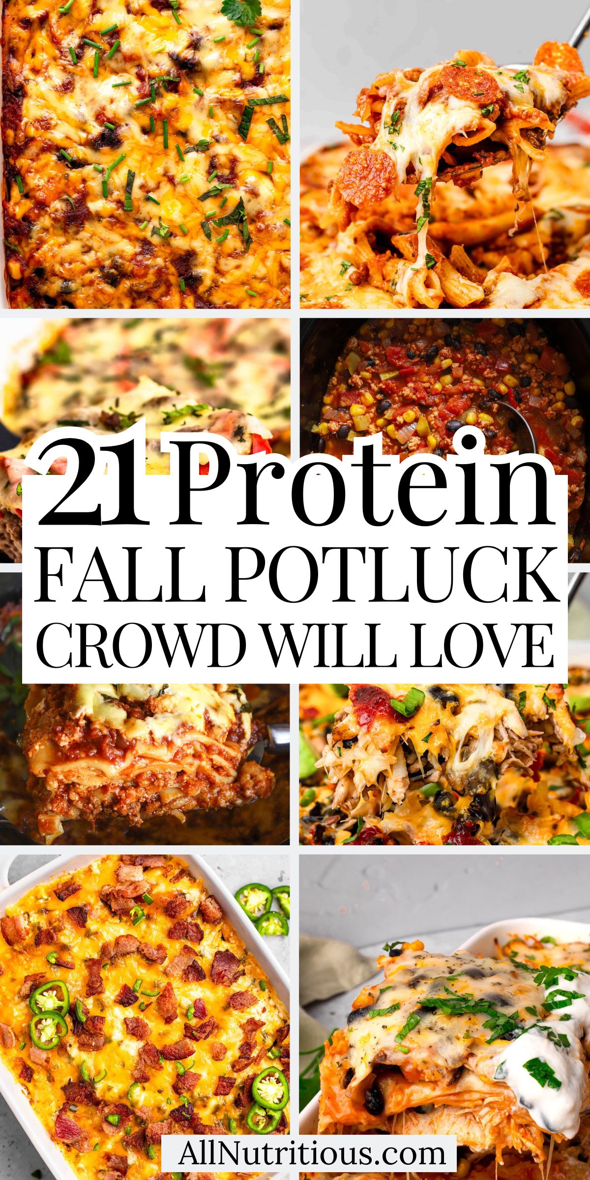 21 High Protein Fall Potluck Ideas