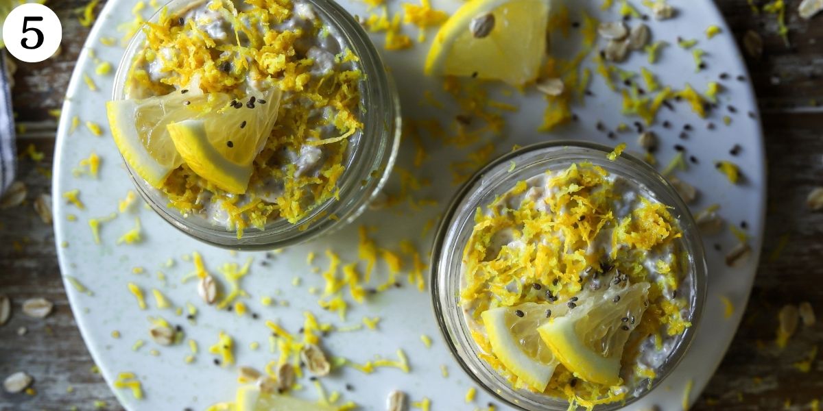 Tasty Lemon Cottage Cheese Overnight Oats Step 5
