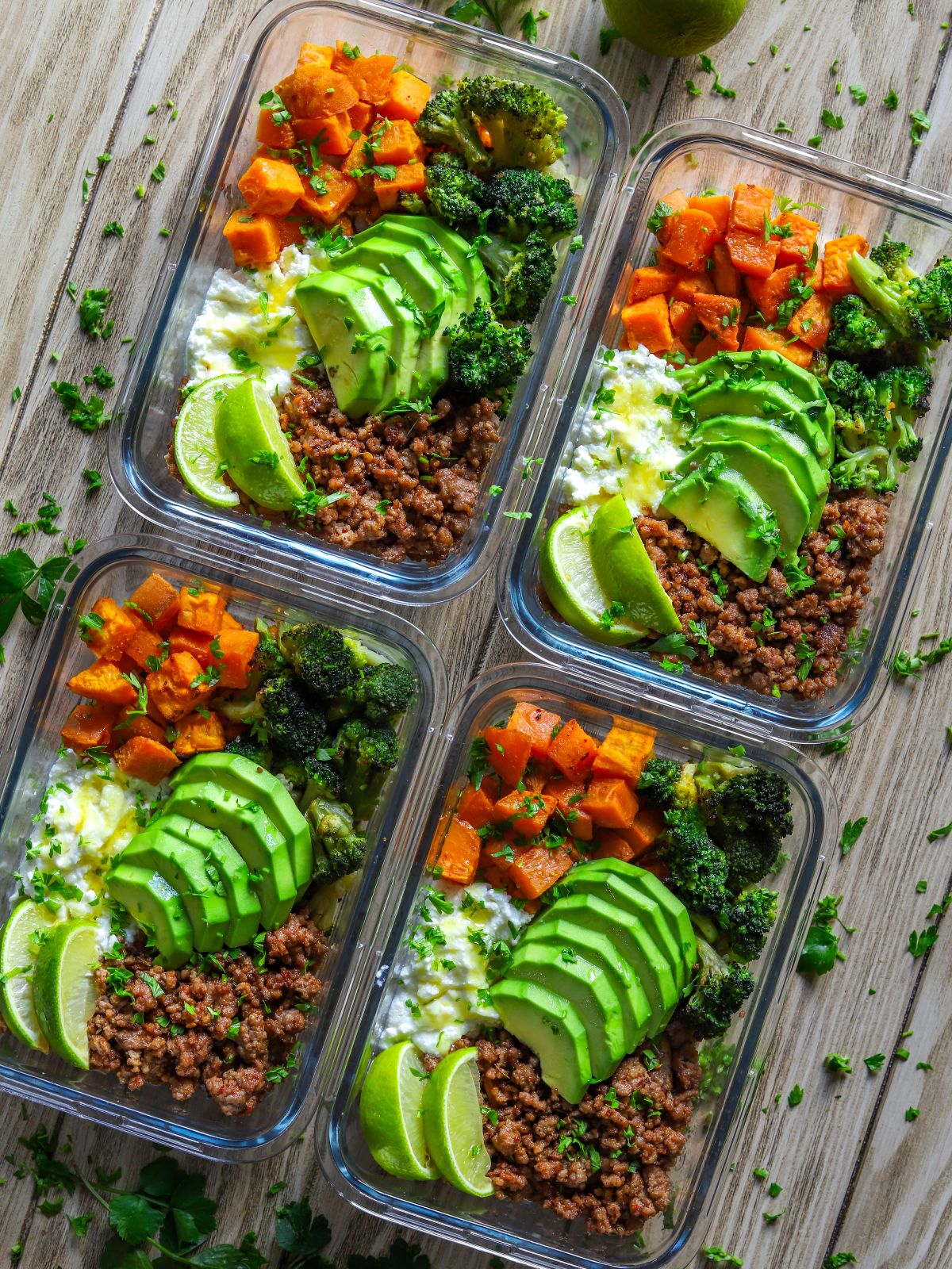 Healthy Sweet Potato Breakfast Beef Bowls