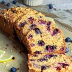 Blueberry Cottage Cheese Loaf Cake