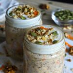 Carrot Cake Cheesecake Overnight Oats